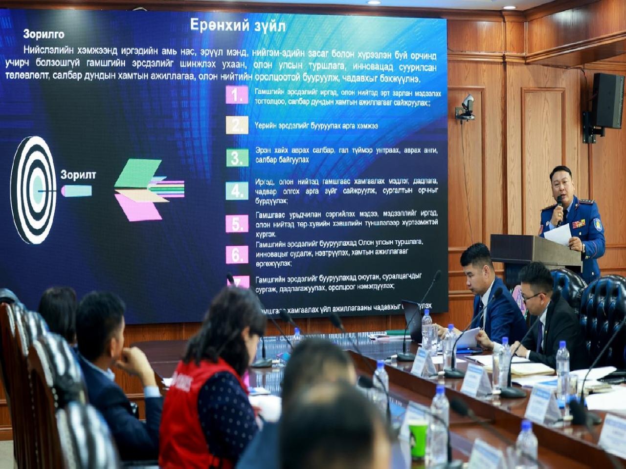 НОБГ-ЫН ШУУРХАЙ УДИРДЛАГА, ЗАРЛАН МЭДЭЭЛЛИЙН ТӨВ БАЙГУУЛАХ ТАЛААР ХЭЛЭЛЦЛЭЭ