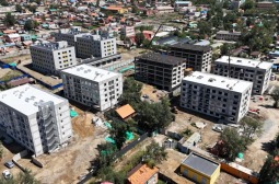 Шархад дэд төвийн 110 айлын орон сууцны барилга угсралтын ажил дууслаа