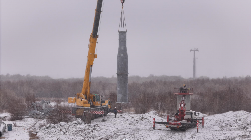 Дүүжин замын тээвэр төслийн 19 тулгуур баганыг бүрэн суурилуулж дууслаа