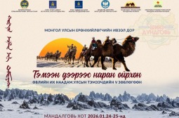 “Тэмээн дээрээс наран ойрхон” өвлийн их наадам Дундговь аймагт болно