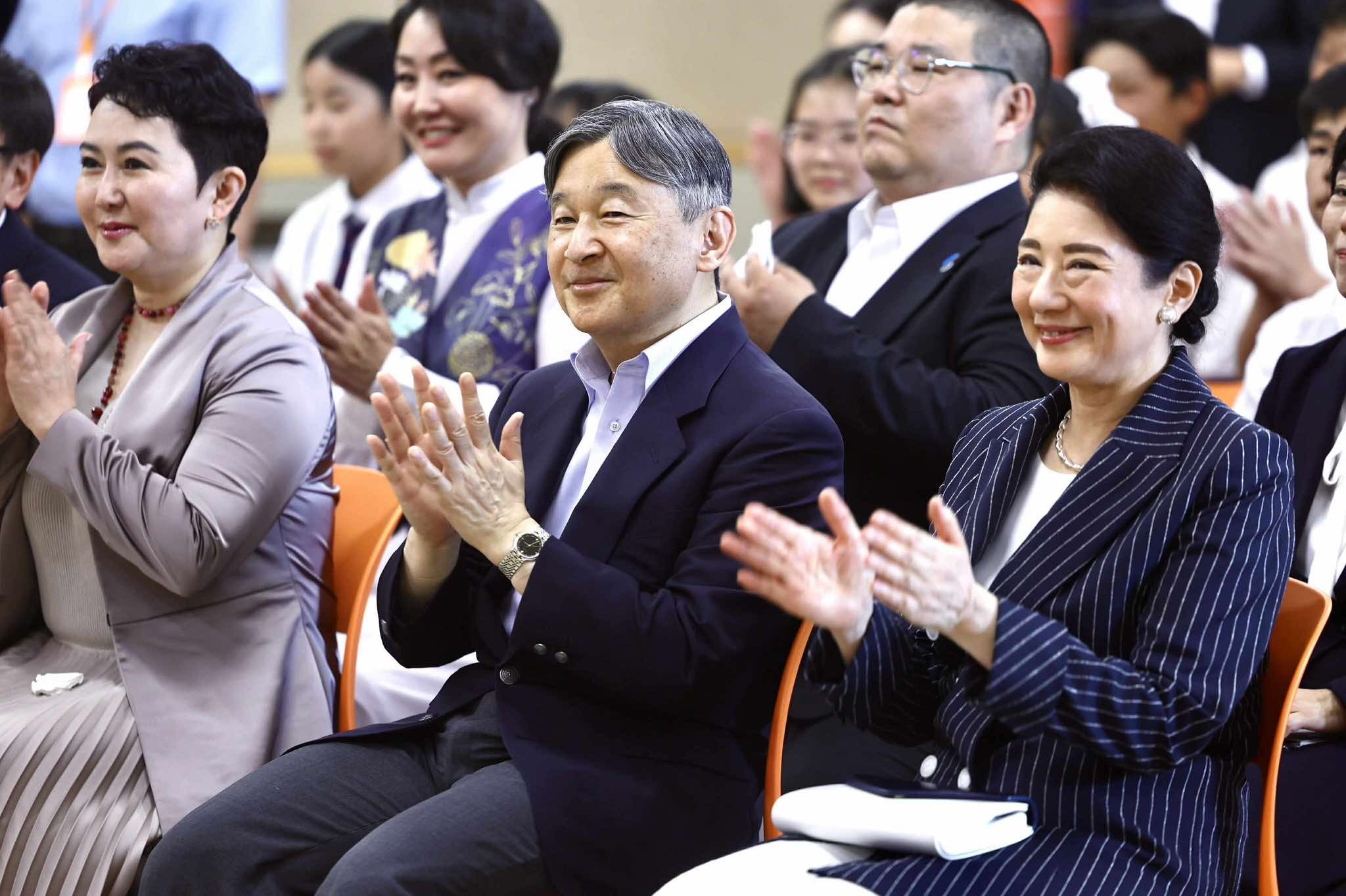 Цог Жавхлант Эзэн Хаан Нарүхито, Эрхэм дээд Хатан Масако нар Нийслэлийн ерөнхий боловсролын 149 дүгээр сургуульд зочиллоо